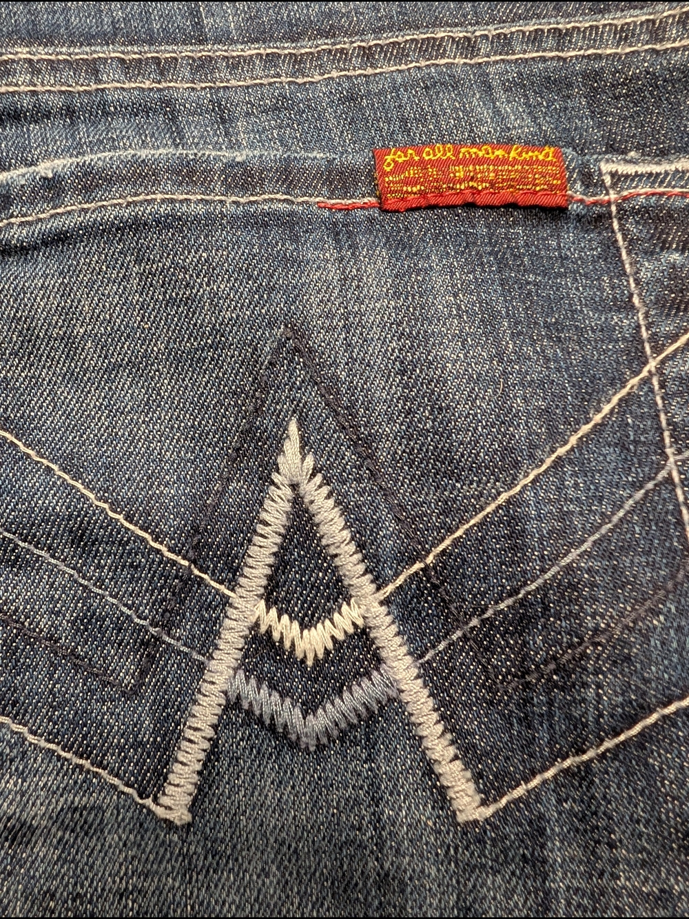 7 For All Mankind "A" Pocket Bootcut Jeans Size 29 - Picture 7 of 8